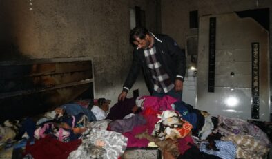 Siirt’te evi yandı, tek bir eşyası bile kalmadı