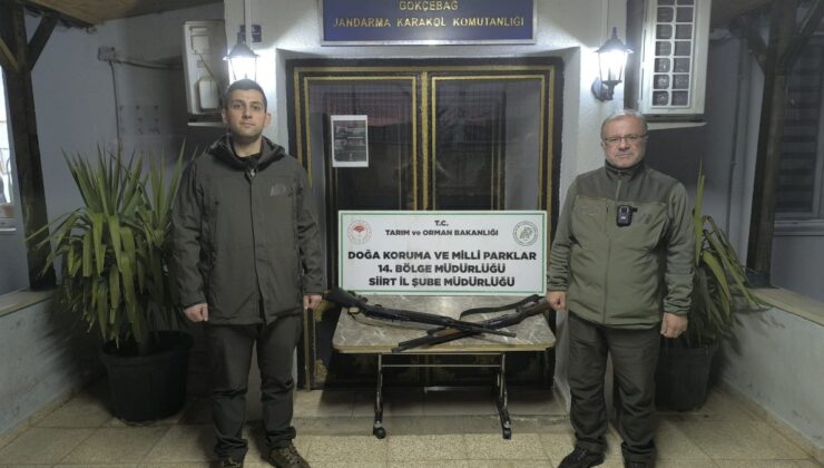 Siirt’te kaçak ava 26 bin lira ceza