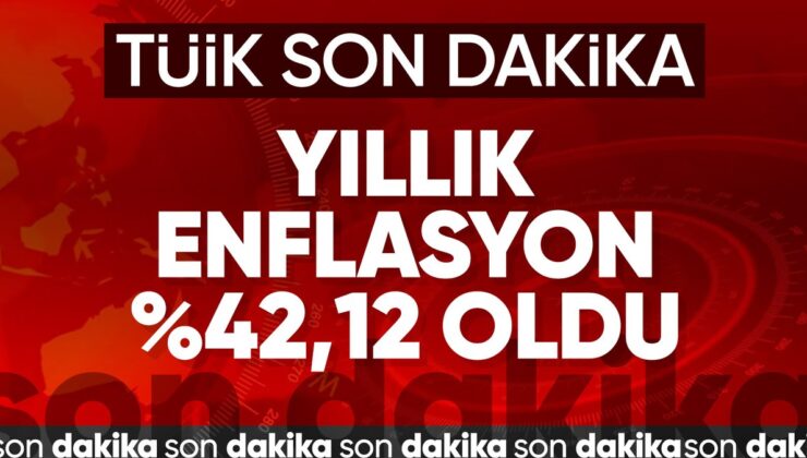 SON DAKİKA: TÜİK, Ocak 2024 enflasyon rakamlarını açıkladı