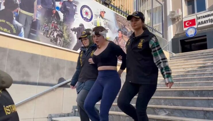 Sosyal medyadan müstehcen yayın yapan kadın yakalandı