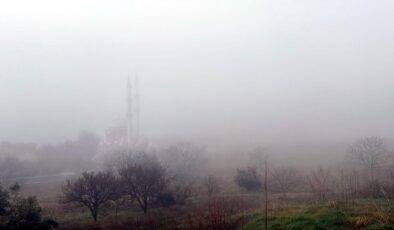 Tekirdağ ve Edirne’de sis etkili oldu