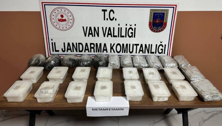 Van’da son bir ayda 243 kilo uyuşturucu ele geçti