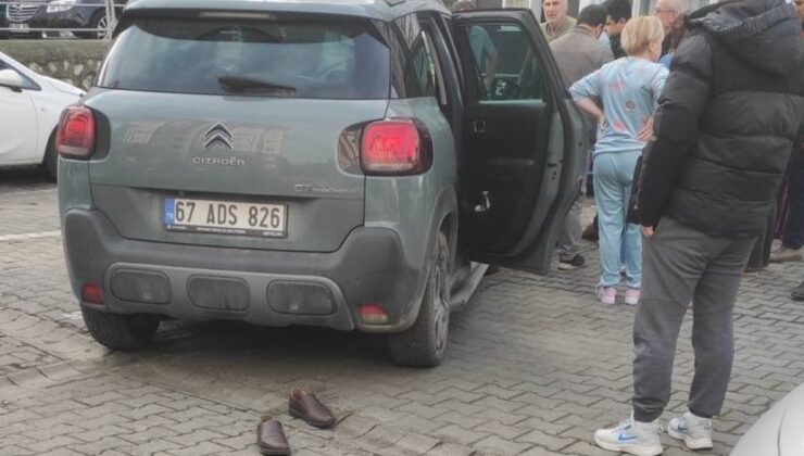 Zonguldak’ta aracıyla kocasını ezdi