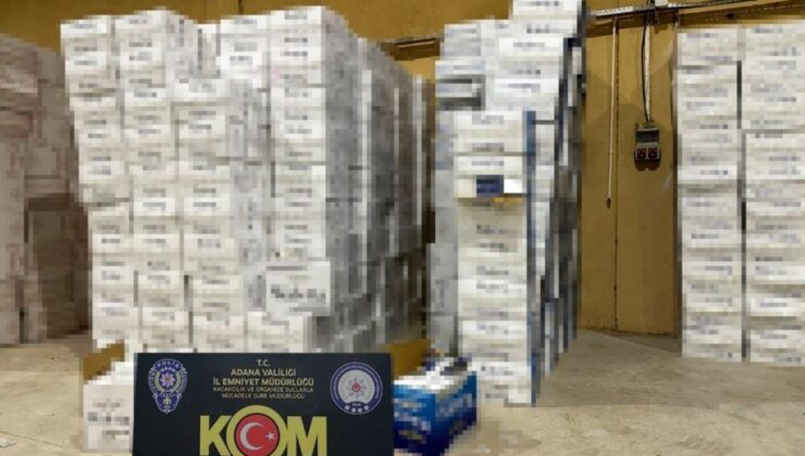 Adana’da 20 milyon TL değerinde makaron yakalatan kaçakçının savunması