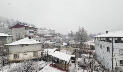 Adana’nın yüksek kesimlerinde kar yağışı