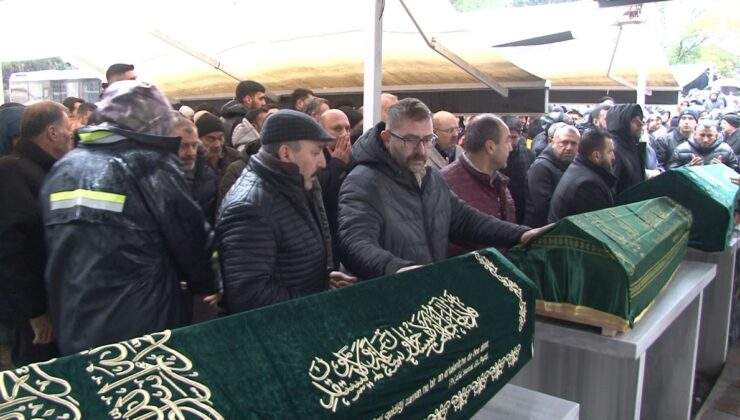 Ankara’da anneleri tarafından öldürülen 2 kardeş son yolculuğuna uğurlandı