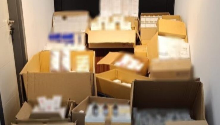 Antalya’da 5 bin 105 kutu kaçak ilaç ele geçirildi