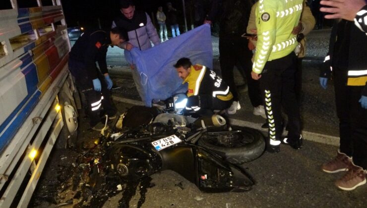 Antalya’da ters yön faciası: 1 ölü 2 yaralı