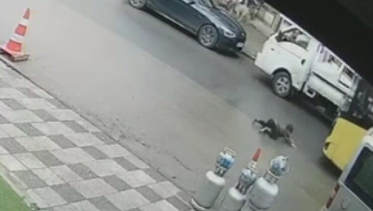 Ataşehir’de köpekten kaçan çocuğa İETT otobüsü çarptı