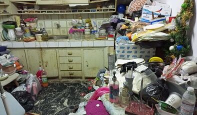 Aydın’da bir ev, kötü koku nedeniyle ihbar edildi