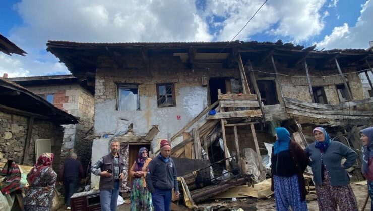 Balıkesir’de korkutan ev yangını