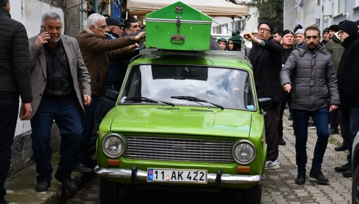 Bilecik’te 29 yıldır gözü gibi bakıyordu: ‘Murat 124’ ile tabutu taşındı