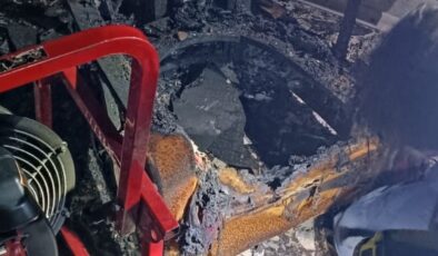 Bolu’da evde çıkan yangında 3’ü çocuk 4 kişi dumandan etkilendi