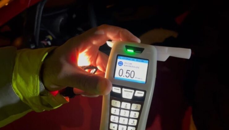 Bursa’da alkol uygulaması: Sınırda çıkan sürücünün zor anları