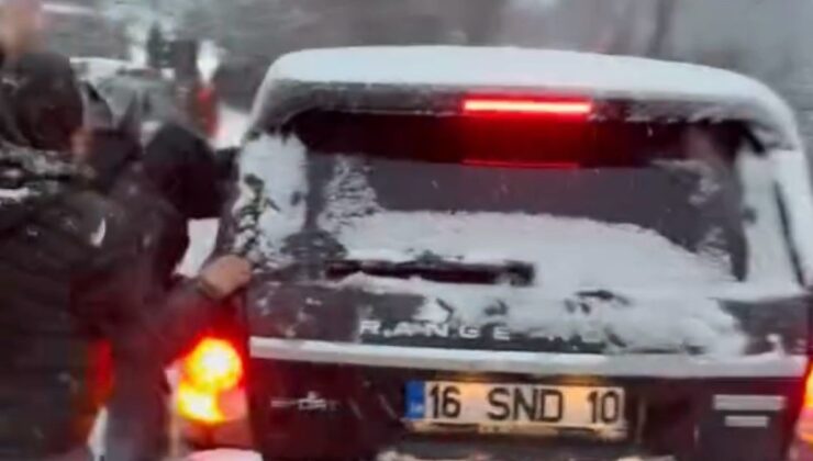 Bursa’da kayan cipi durdurmak için arkasından koştular