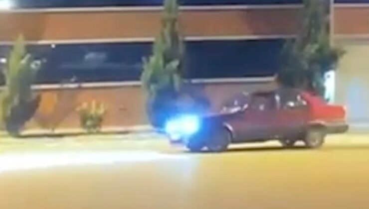 Çorum’da cadde ortasında drift yapmanın cezası ağır oldu