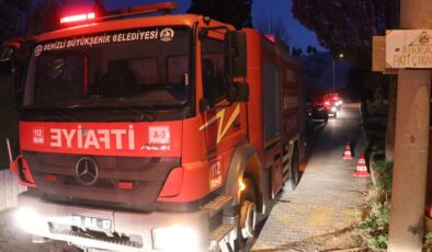 Denizli’de engelli bakım merkezinde yangın