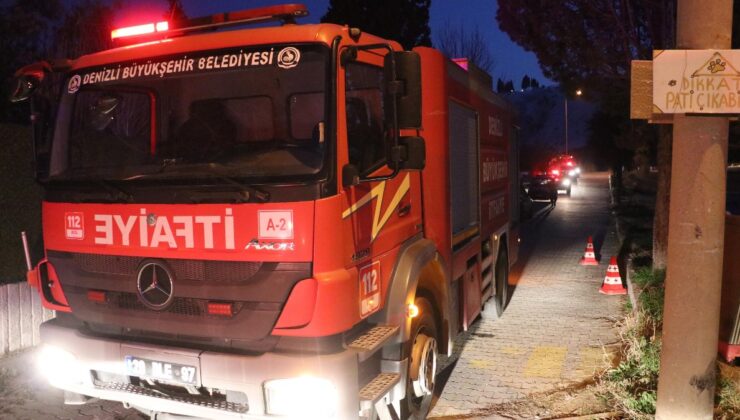 Denizli’de engelli bakım merkezinde yangın