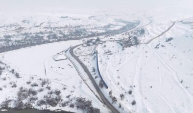 Doğu Ekspresi’nin Erzincan’daki yolculuğu görüntülendi