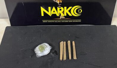 Düzce’de hakkında 8 adet aranma kaydı bulunan şahıs yakalandı