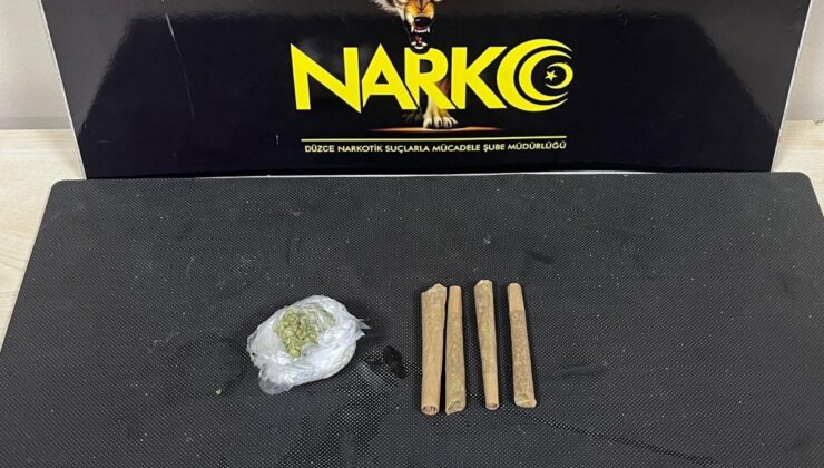 Düzce’de hakkında 8 adet aranma kaydı bulunan şahıs yakalandı