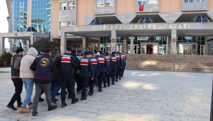 Edirne’de arazi satan eski muhtarın da olduğu 8 şüpheli tutuklandı
