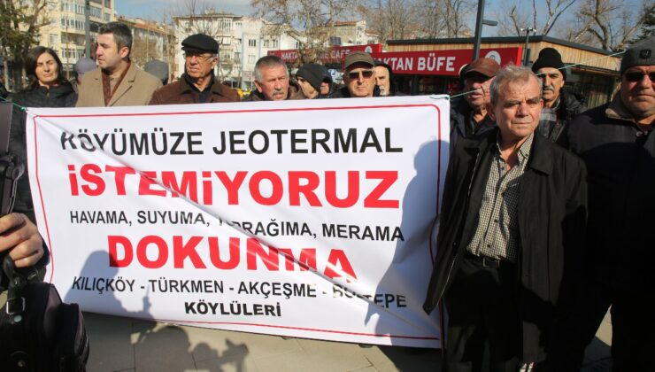 Edirne’de jeotermal arama projesine köylüler tepkili