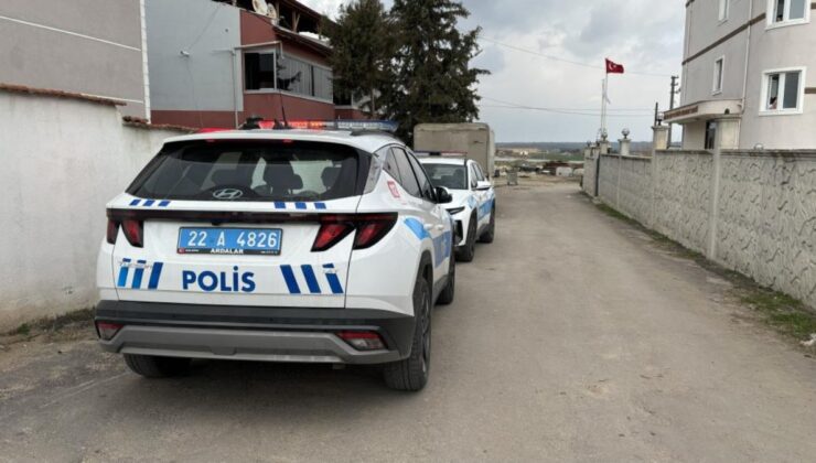 Edirne’de polisten kaçan 16 yaşındaki sürücü, evinin bahçesinde yakalandı