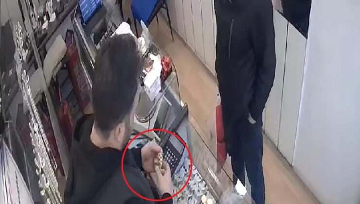 Erzurum’da kuyumcuyu sahte altınla dolandıran şahıs yakalandı