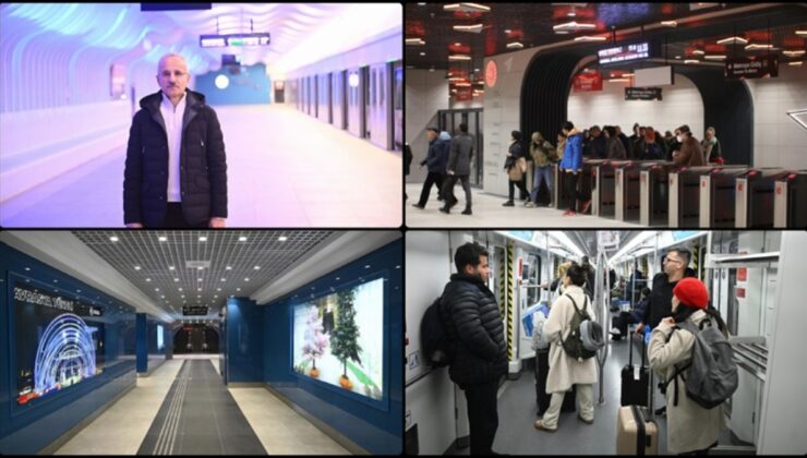 Gayrettepe-İstanbul Havalimanı-Arnavutköy Metro Hattı’nda yolcu rekoru