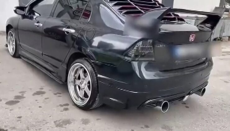 Gaziantep’te sosyal medyadan çakarlı araçla meydan okuyan sürücüye ceza yağdı