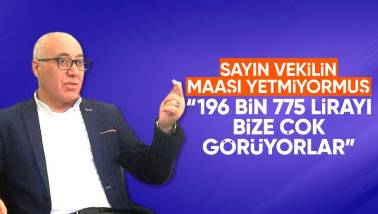 Gelecek Partili Doğan Demir: Milletvekili maaşımız yetmiyor