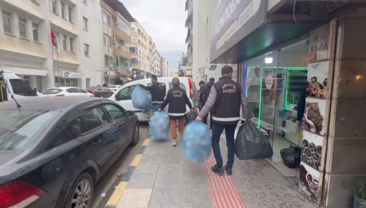 Hatay’da okul çevresinde “sigara” operasyonu