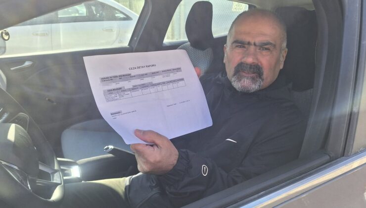 Hiç gitmediği Şanlıurfa’da hatalı sollama cezası yedi