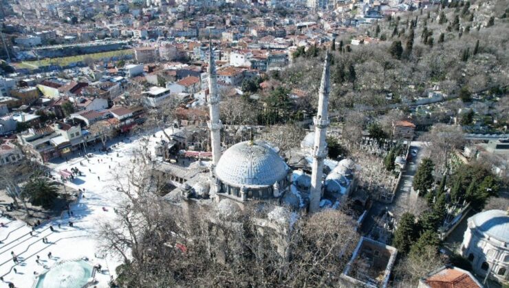 İstanbul  Eyüp Sultan Camii’nde Ramazan ayı hazırlıkları