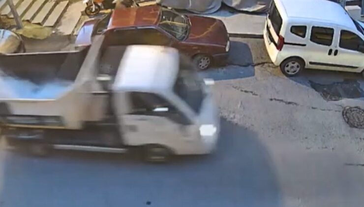 İstanbul Eyüpsultan’da çöp kamyoneti duvara çarptı: 1 yaralı