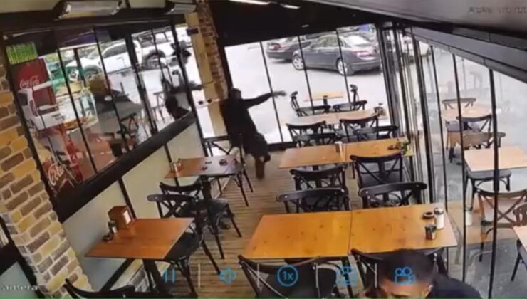 İstanbul’da cam kapıya çarpıp yaralananlar böyle görüntülendi