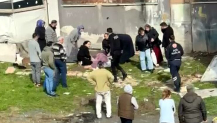 İstanbul’da evinin camlarını silerken 3’üncü kattan düştü