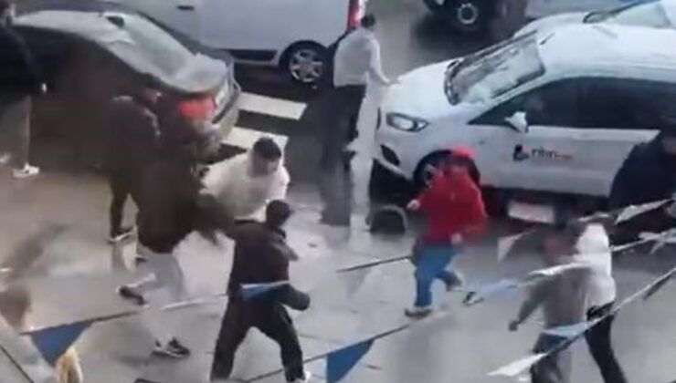 İstanbul’da tekmeli yumruklu kavga