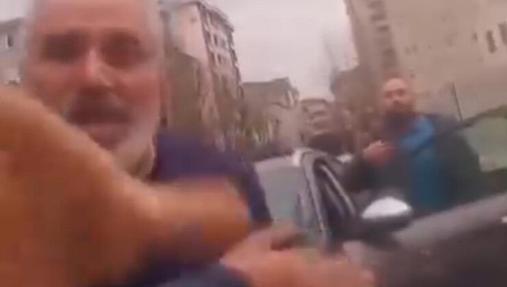 İstanbul’da trafik magandası kamerada