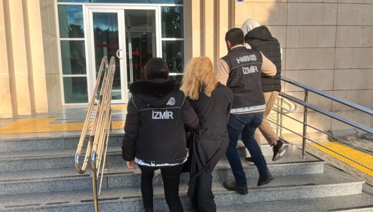 İzmir’de uyuşturucu operasyonlarında 14 gözaltı