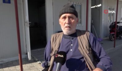 Kahramanmaraş’ta enkaz altında kalan yaşlı vatandaşın acı hikayesi