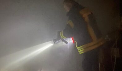 Kastamonu’da korkutan marangoz yangını