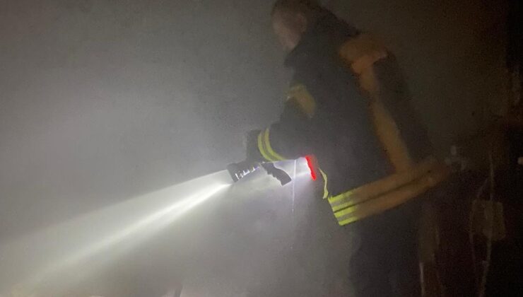 Kastamonu’da korkutan marangoz yangını