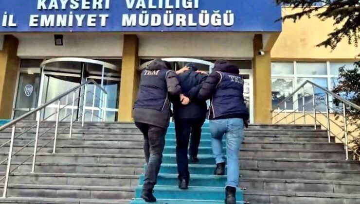 Kayseri’de FETÖ’nün emniyet mahrem sorumlusu yakalandı