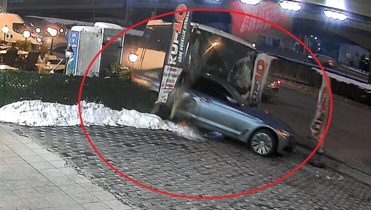 Kayseri’de işçi servisi kırmızı ışıkta bekleyen araçlara çarptı: 7 yaralı