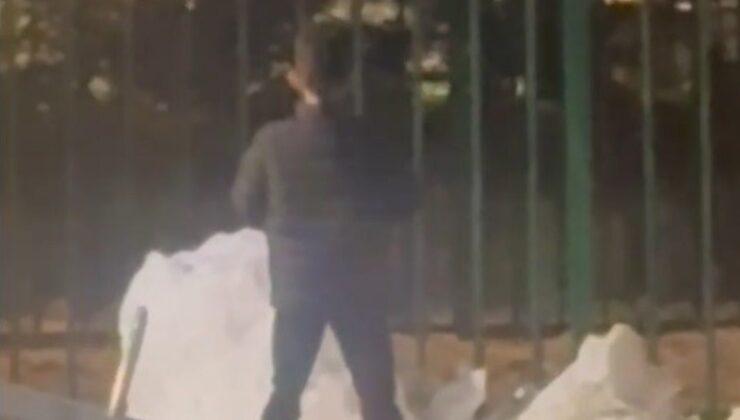 Kayseri’de kardan adamı yıkılan çocuğun vedası