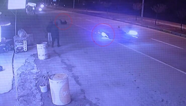 Kırıkkale’de motosiklet yarışı kazayla sonuçlandı