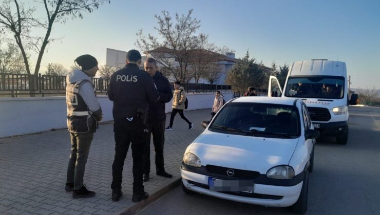 Kırıkkale’de polis denetiminde aranan 14 şahıs yakalandı