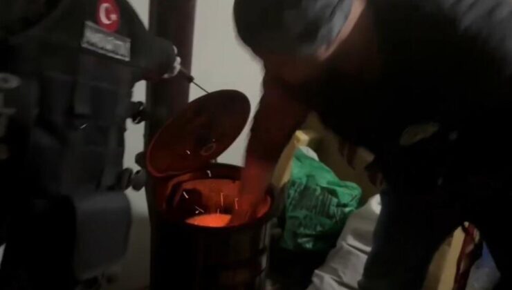 Kırklareli’nde uyuşturucuyu sobada imha etmek isteyen şüpheliler yakalandı